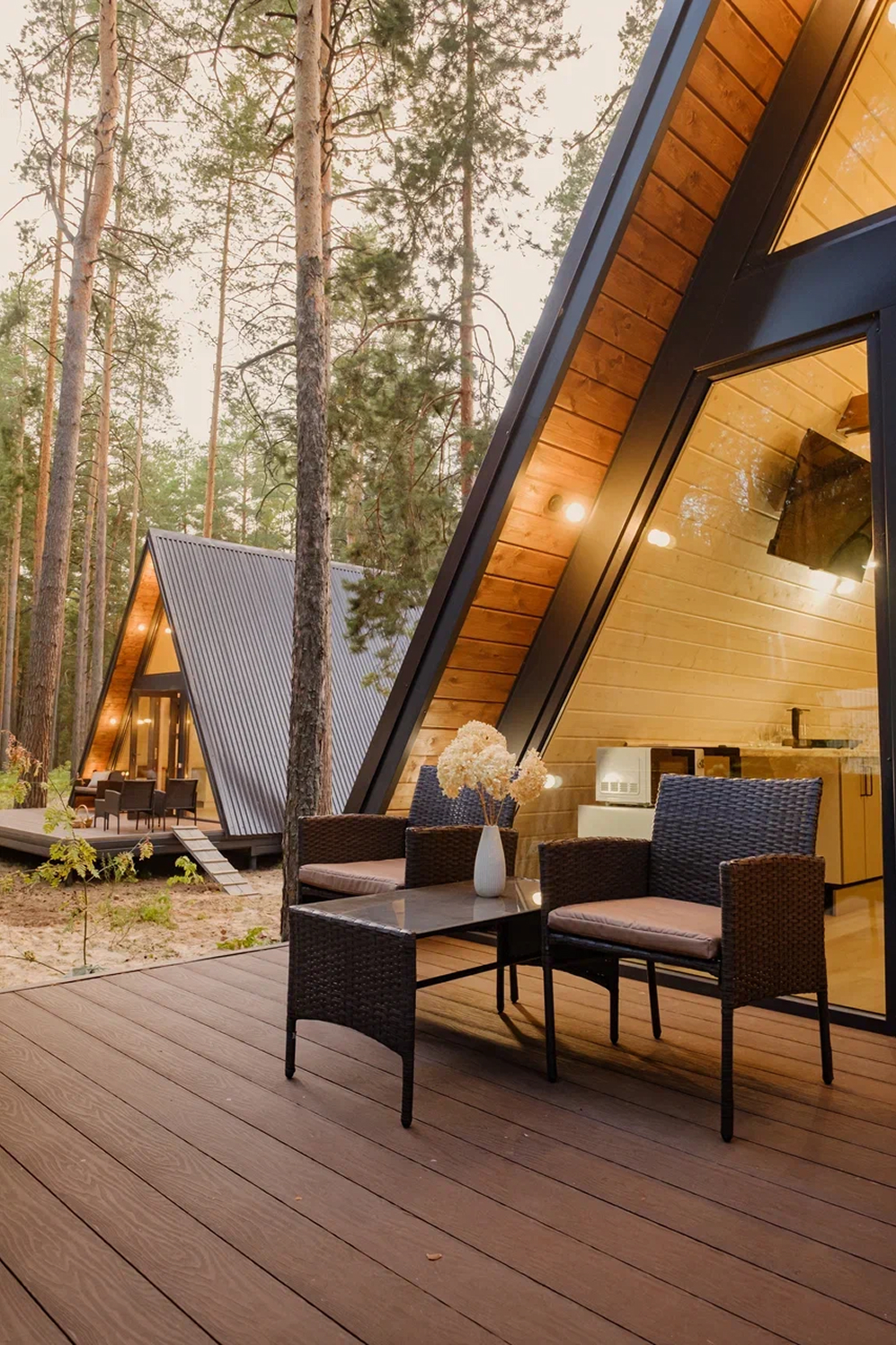 Терраса домика